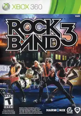 Rock Band 3 (USA) box cover front